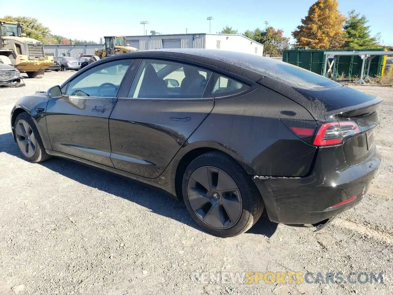 2 Photograph of a damaged car 5YJ3E1EA5PF642425 TESLA MODEL 3 2023
