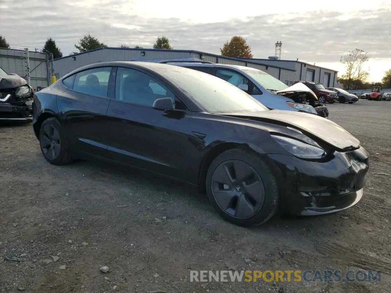 4 Photograph of a damaged car 5YJ3E1EA5PF642425 TESLA MODEL 3 2023