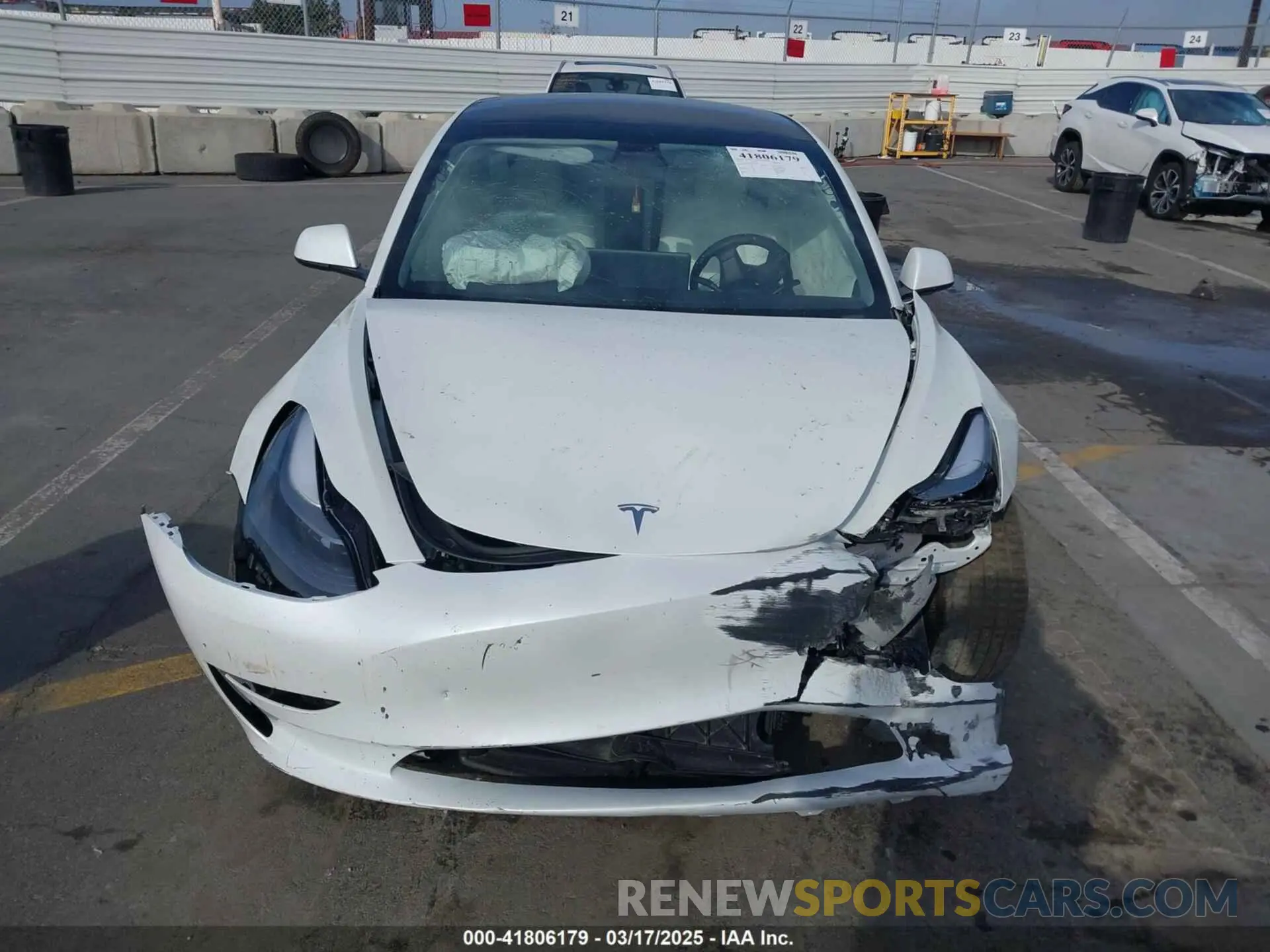 11 Photograph of a damaged car 5YJ3E1EA5PF646068 TESLA MODEL 3 2023