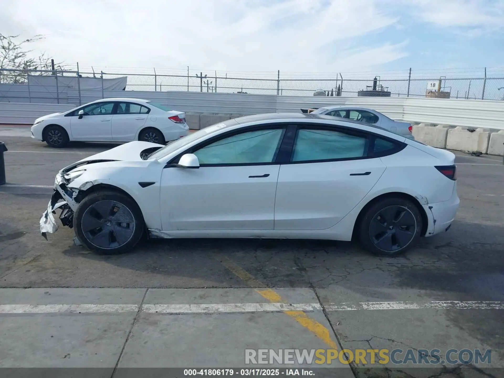 13 Photograph of a damaged car 5YJ3E1EA5PF646068 TESLA MODEL 3 2023