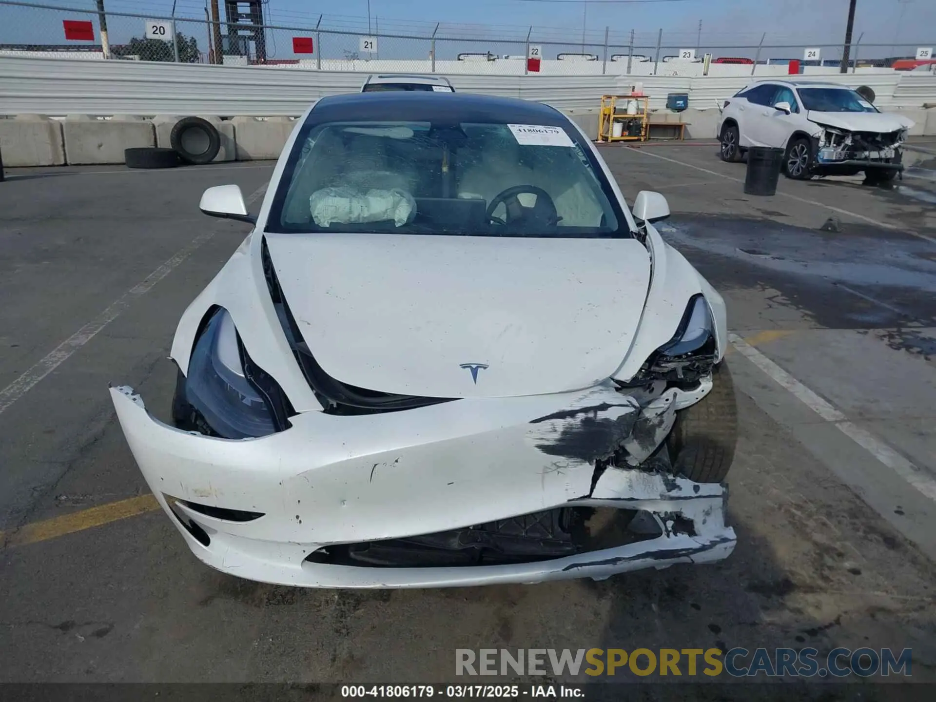 6 Photograph of a damaged car 5YJ3E1EA5PF646068 TESLA MODEL 3 2023