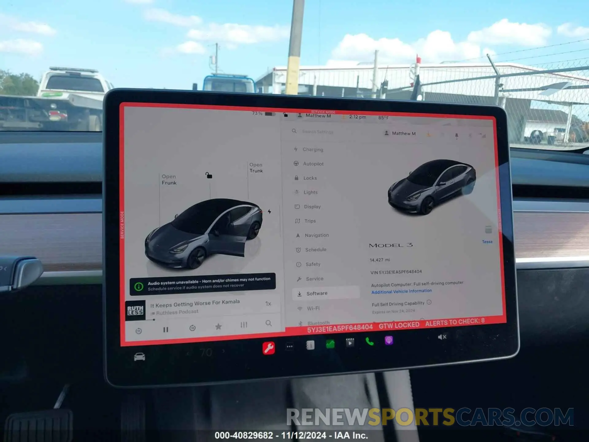19 Photograph of a damaged car 5YJ3E1EA5PF648404 TESLA MODEL 3 2023