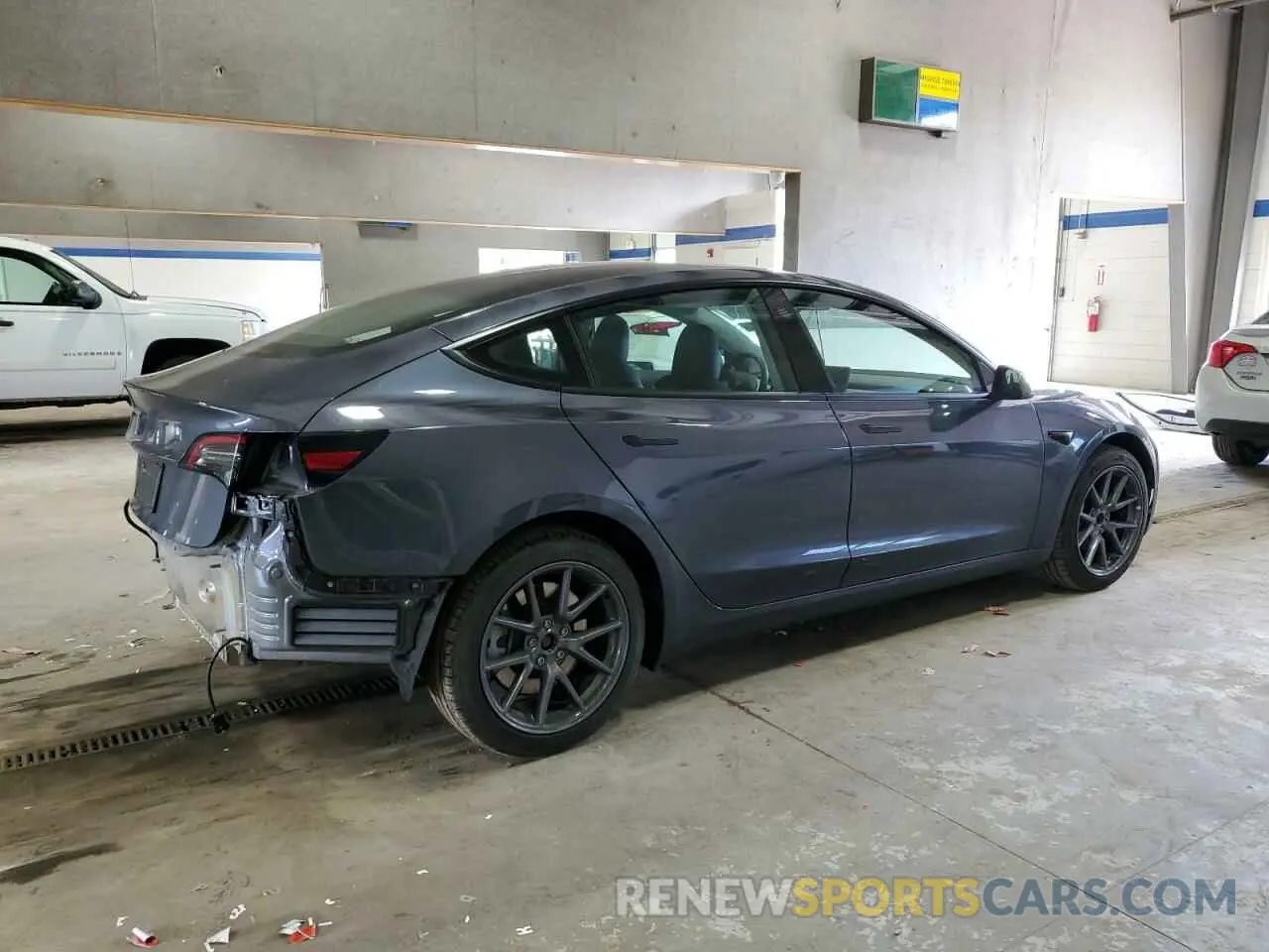 3 Photograph of a damaged car 5YJ3E1EA5PF658737 TESLA MODEL 3 2023