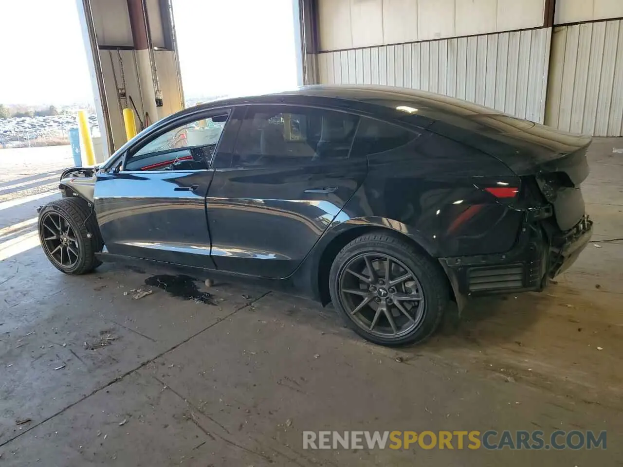 2 Photograph of a damaged car 5YJ3E1EA5PF663730 TESLA MODEL 3 2023