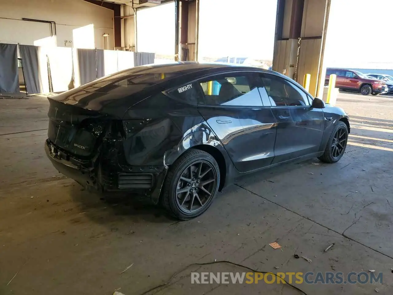 3 Photograph of a damaged car 5YJ3E1EA5PF663730 TESLA MODEL 3 2023