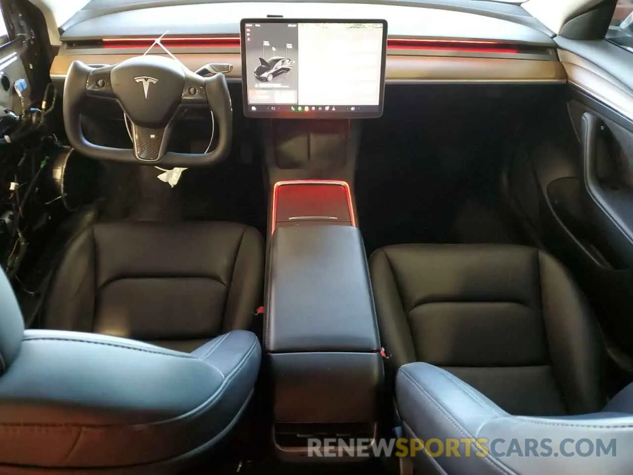 8 Photograph of a damaged car 5YJ3E1EA5PF663730 TESLA MODEL 3 2023