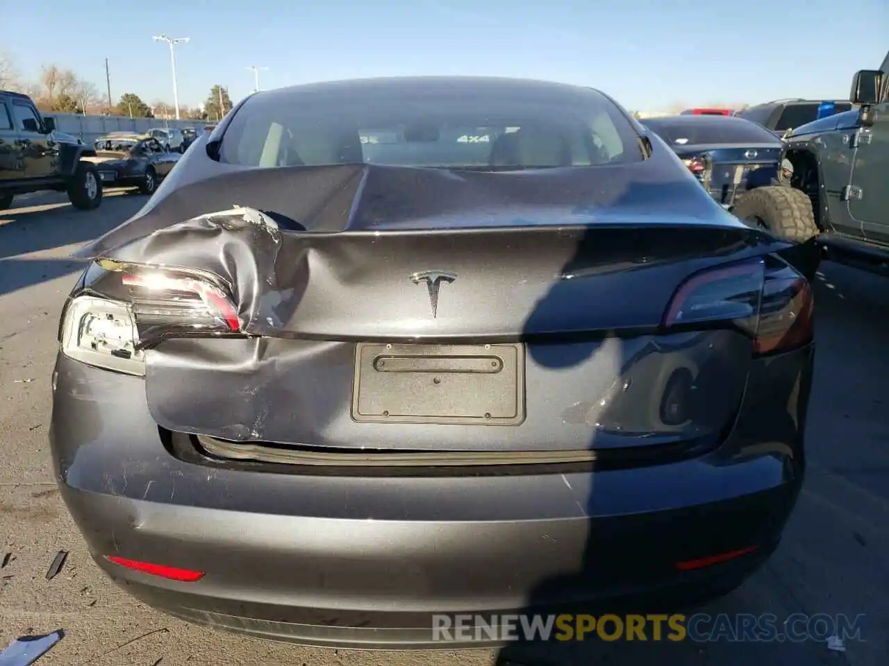 6 Photograph of a damaged car 5YJ3E1EA5PF665980 TESLA MODEL 3 2023