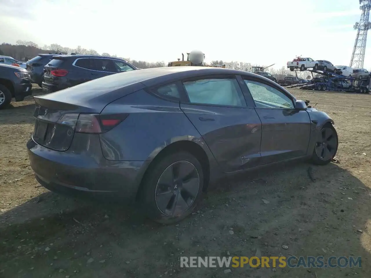 3 Photograph of a damaged car 5YJ3E1EA5PF668085 TESLA MODEL 3 2023