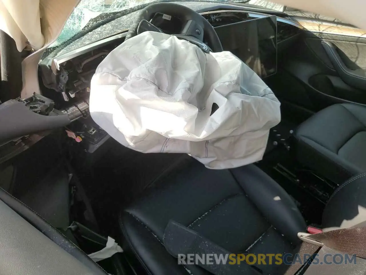 8 Photograph of a damaged car 5YJ3E1EA5PF668085 TESLA MODEL 3 2023