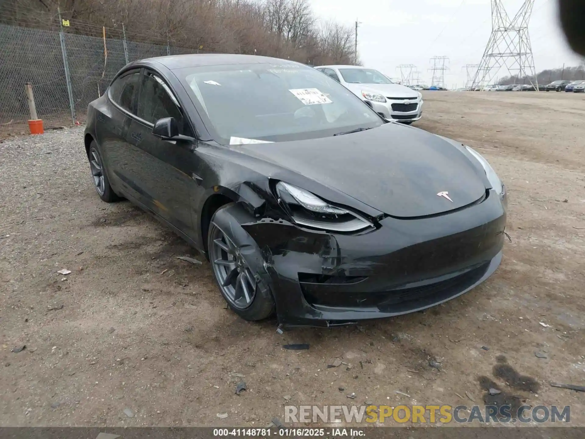 6 Photograph of a damaged car 5YJ3E1EA5PF668720 TESLA MODEL 3 2023