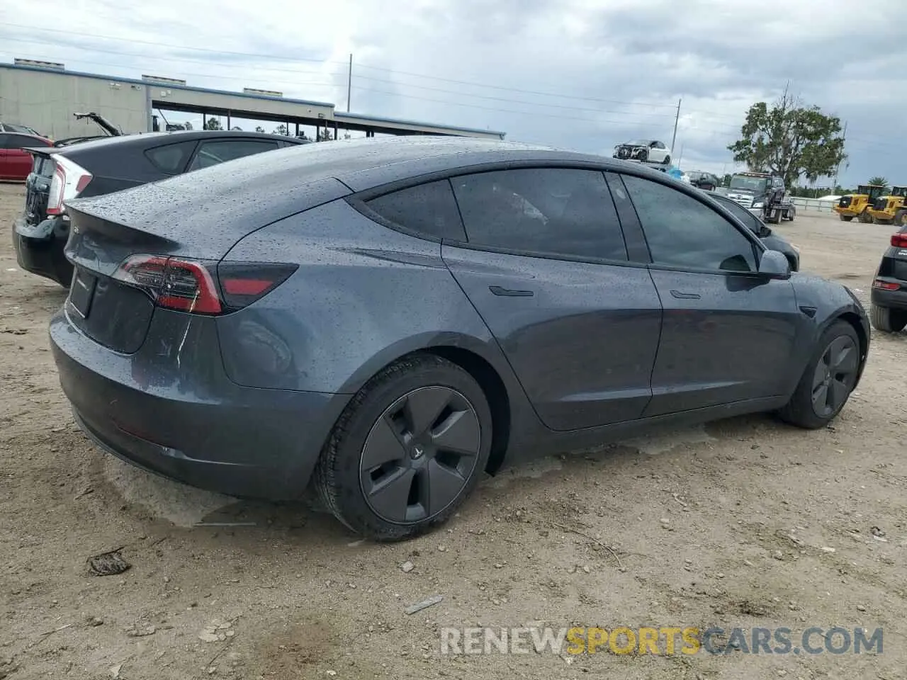 3 Photograph of a damaged car 5YJ3E1EA5PF674730 TESLA MODEL 3 2023