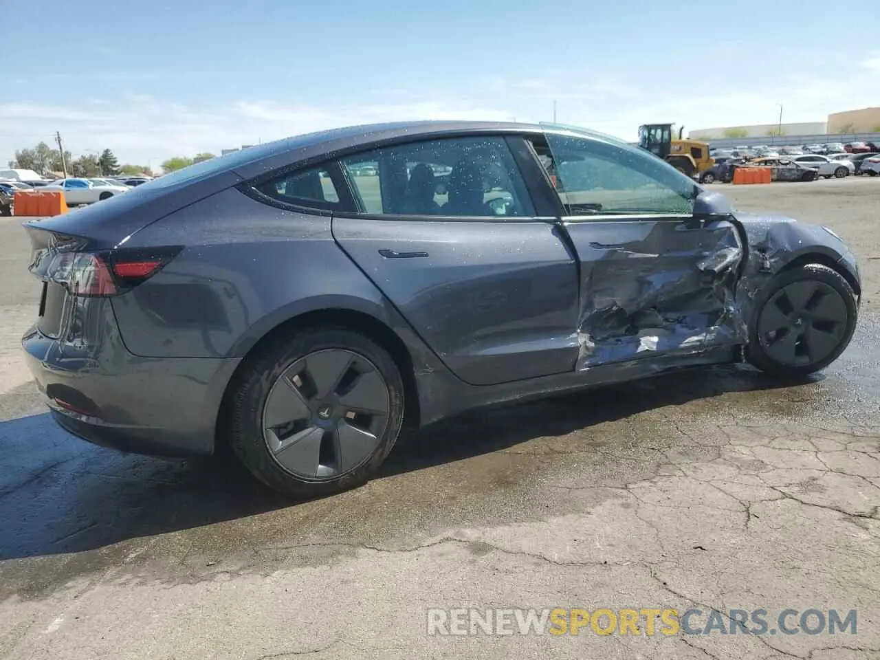 3 Photograph of a damaged car 5YJ3E1EA5PF683721 TESLA MODEL 3 2023