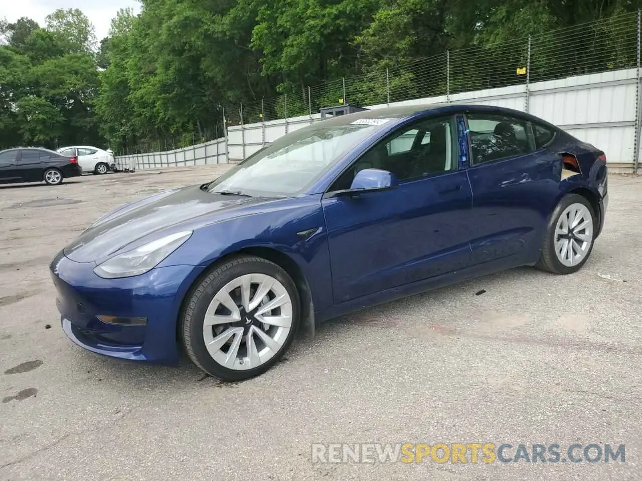 1 Photograph of a damaged car 5YJ3E1EA5PF695318 TESLA MODEL 3 2023