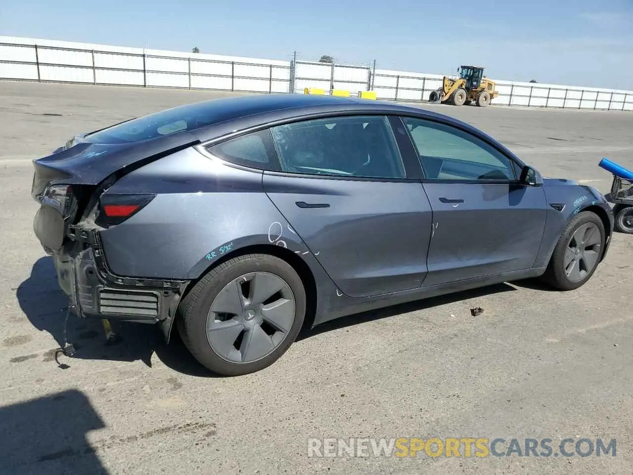 3 Photograph of a damaged car 5YJ3E1EA5PF697005 TESLA MODEL 3 2023