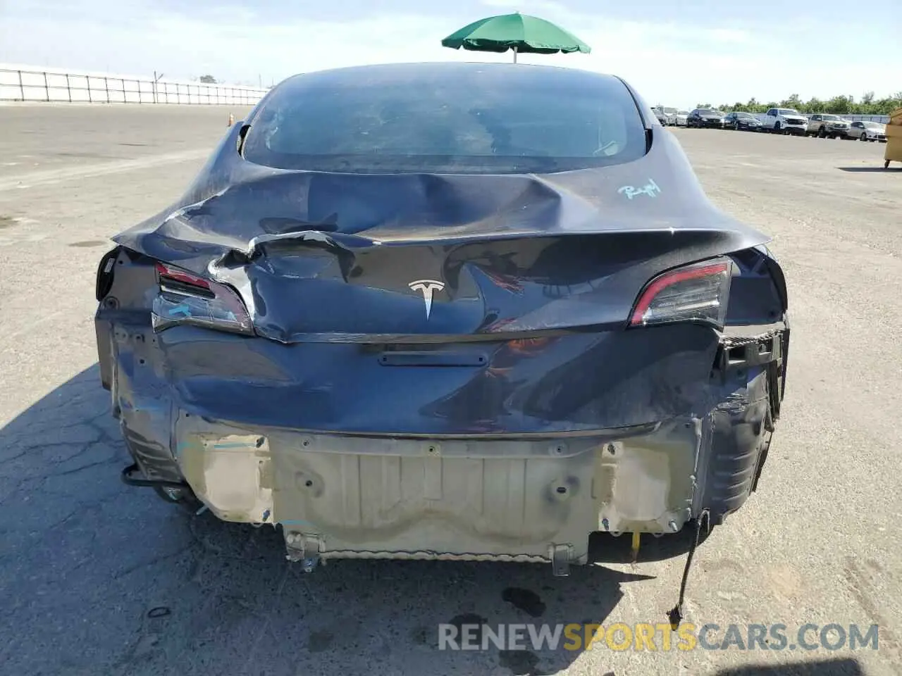 6 Photograph of a damaged car 5YJ3E1EA5PF697005 TESLA MODEL 3 2023