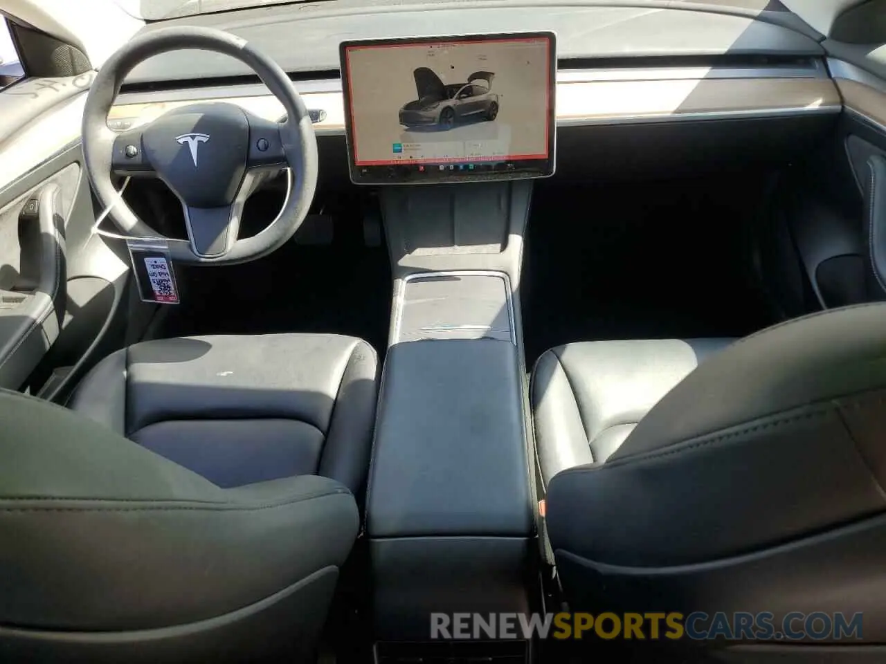 8 Photograph of a damaged car 5YJ3E1EA5PF697005 TESLA MODEL 3 2023