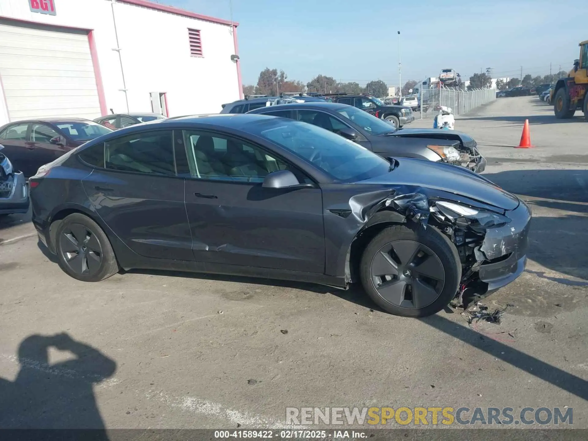 13 Photograph of a damaged car 5YJ3E1EA5PF697201 TESLA MODEL 3 2023