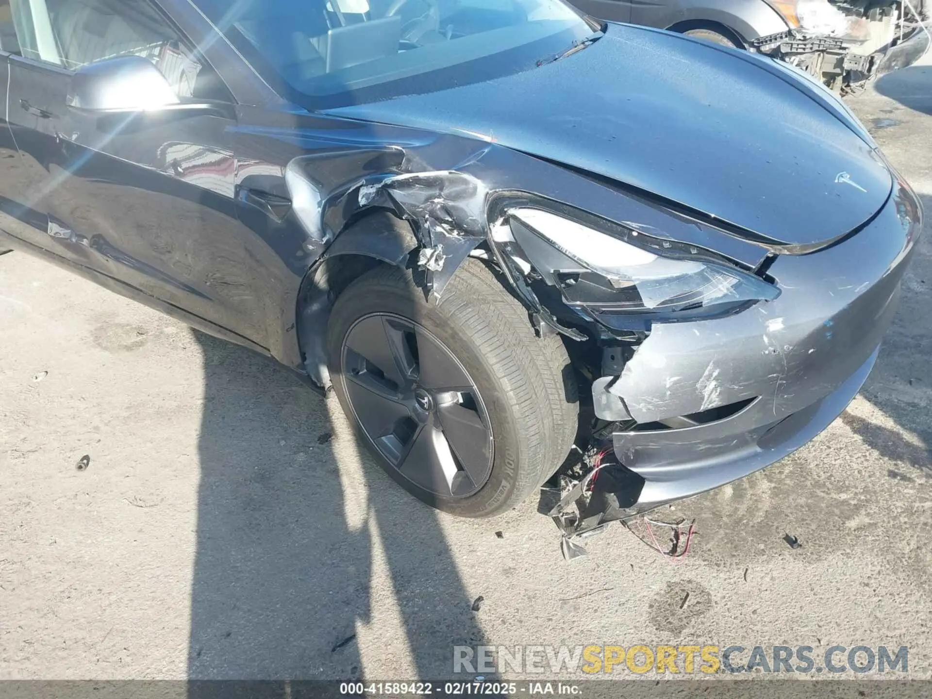 6 Photograph of a damaged car 5YJ3E1EA5PF697201 TESLA MODEL 3 2023