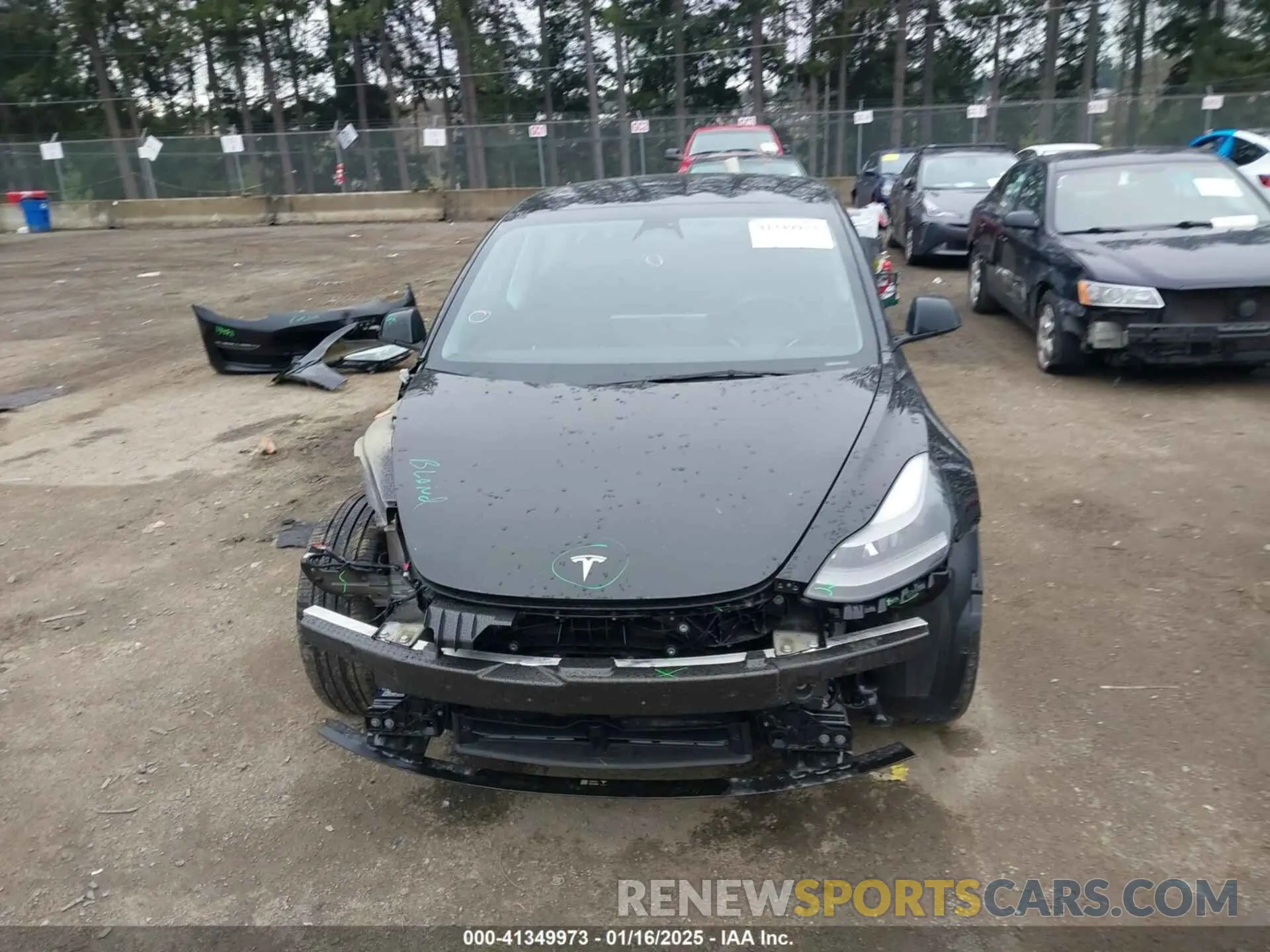 13 Photograph of a damaged car 5YJ3E1EA5PF698235 TESLA MODEL 3 2023