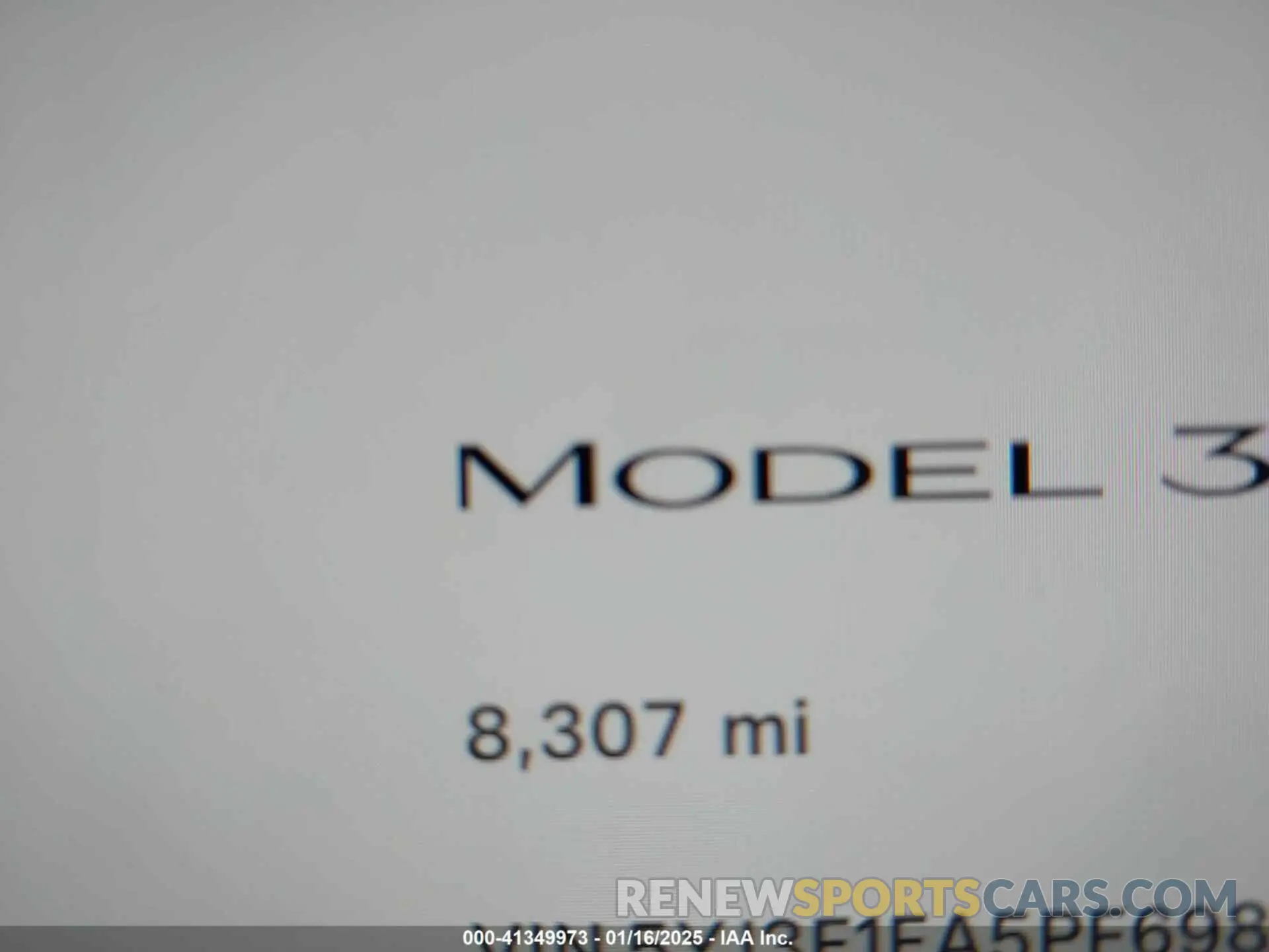 16 Photograph of a damaged car 5YJ3E1EA5PF698235 TESLA MODEL 3 2023