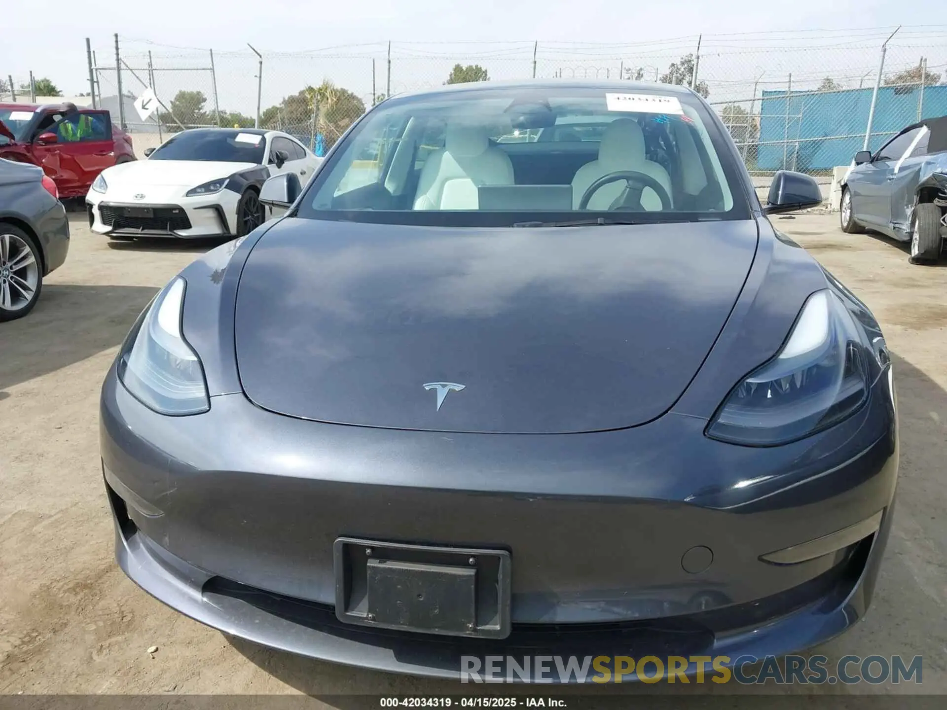 13 Photograph of a damaged car 5YJ3E1EA5PF700307 TESLA MODEL 3 2023