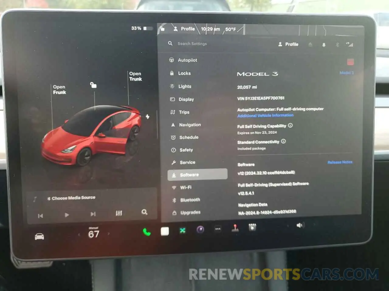 9 Photograph of a damaged car 5YJ3E1EA5PF700761 TESLA MODEL 3 2023
