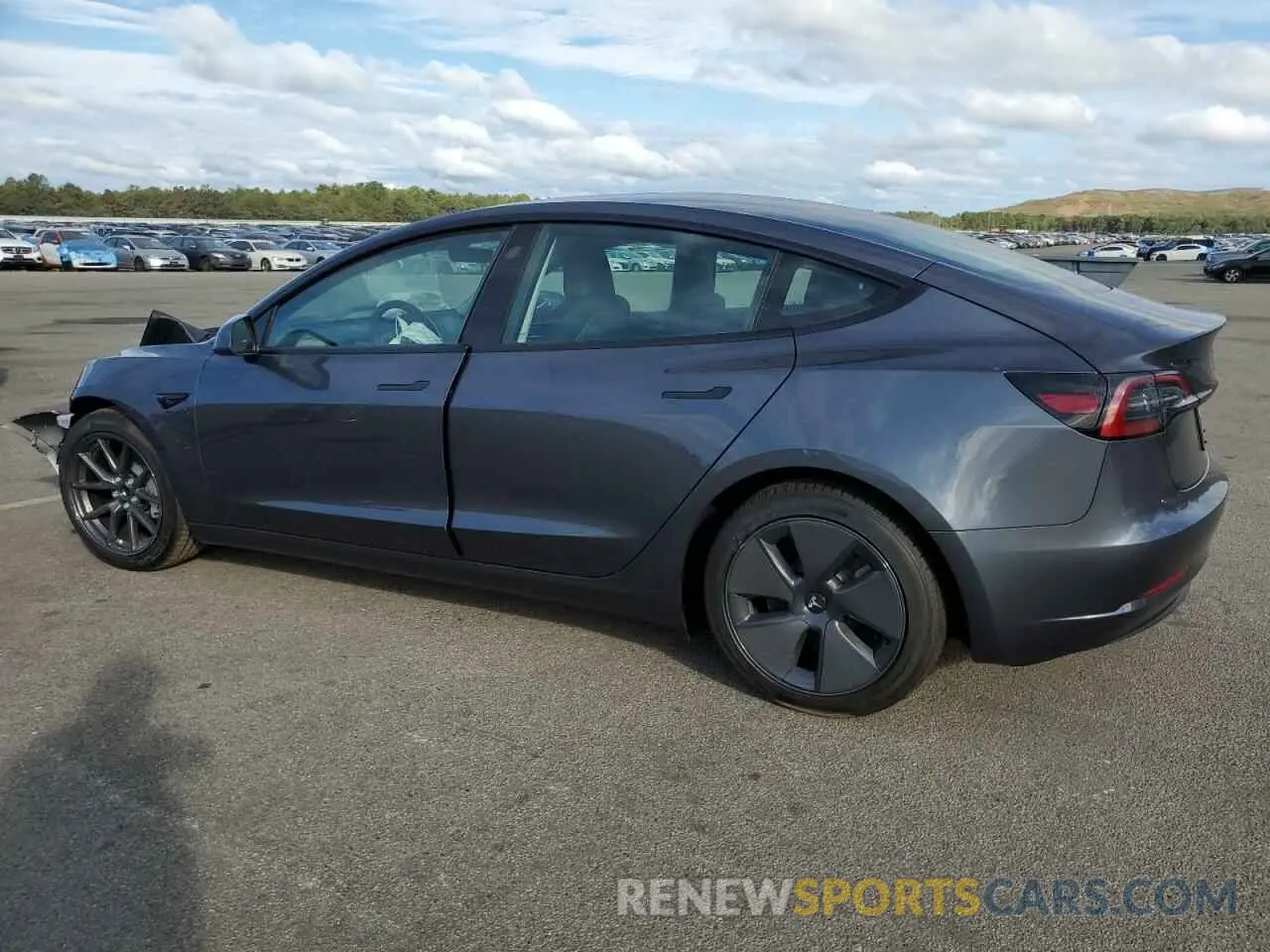 2 Photograph of a damaged car 5YJ3E1EA5PF708598 TESLA MODEL 3 2023