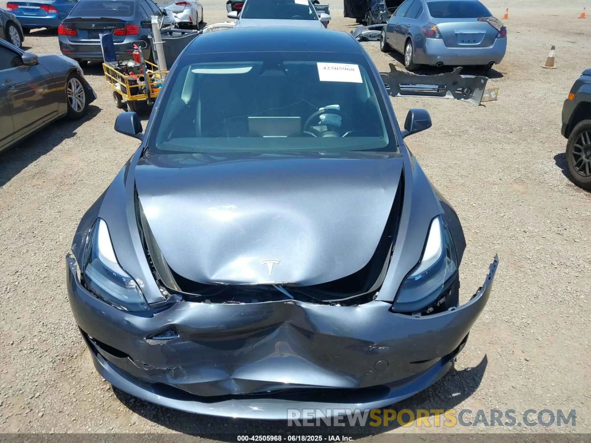 12 Photograph of a damaged car 5YJ3E1EA5PF709931 TESLA MODEL 3 2023