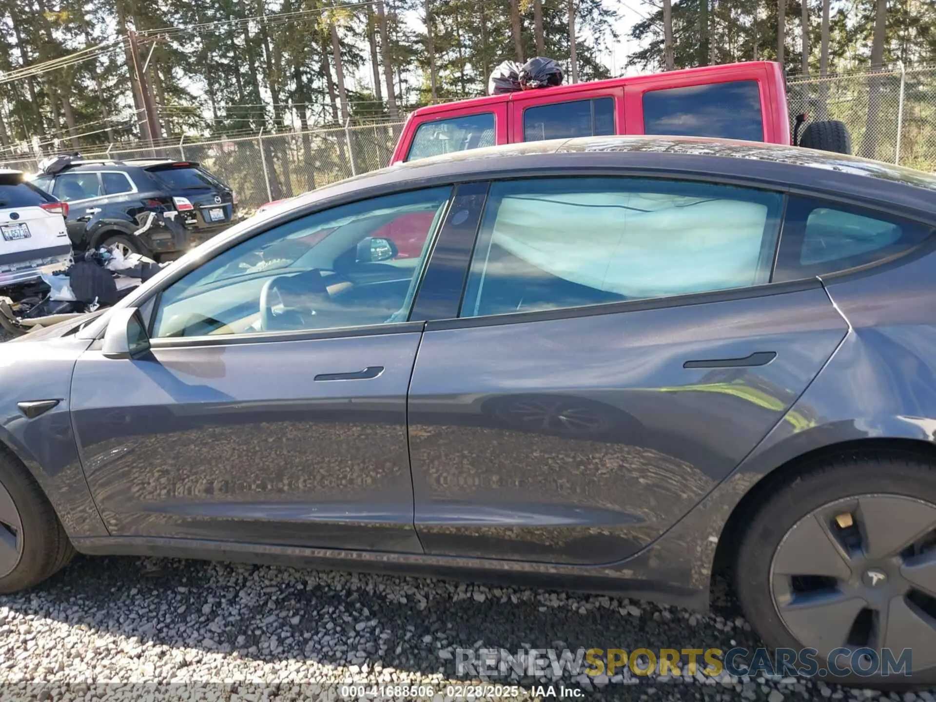 13 Photograph of a damaged car 5YJ3E1EA5PF714126 TESLA MODEL 3 2023