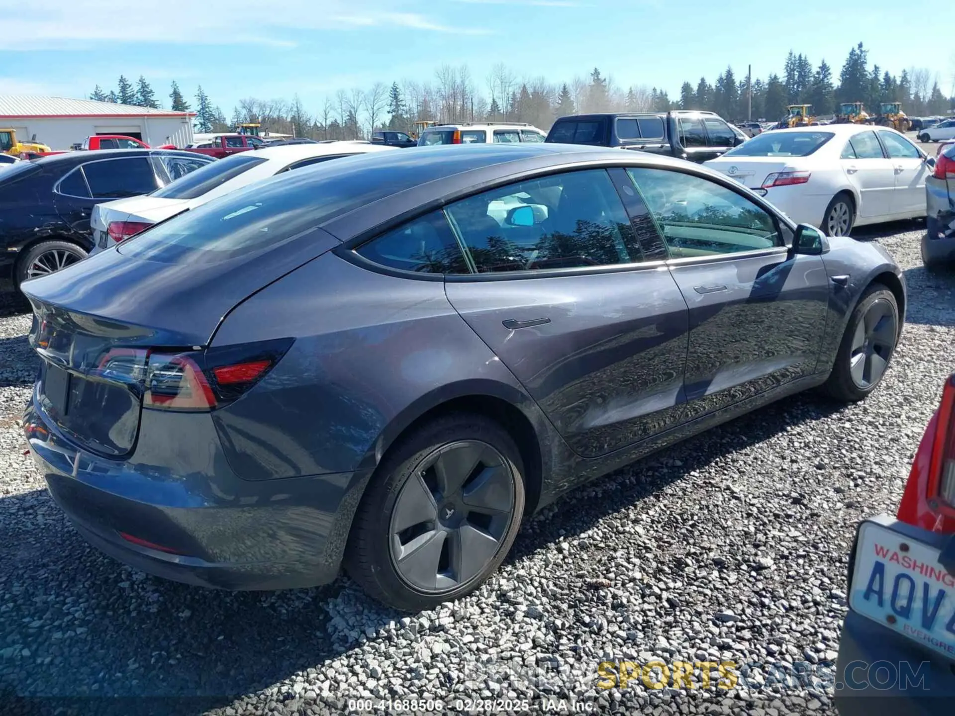 4 Photograph of a damaged car 5YJ3E1EA5PF714126 TESLA MODEL 3 2023