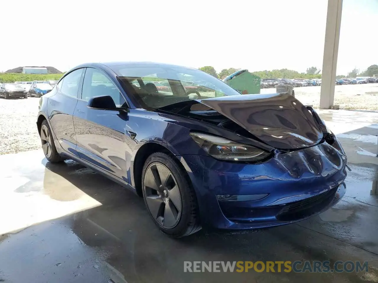 4 Photograph of a damaged car 5YJ3E1EA6PF385873 TESLA MODEL 3 2023