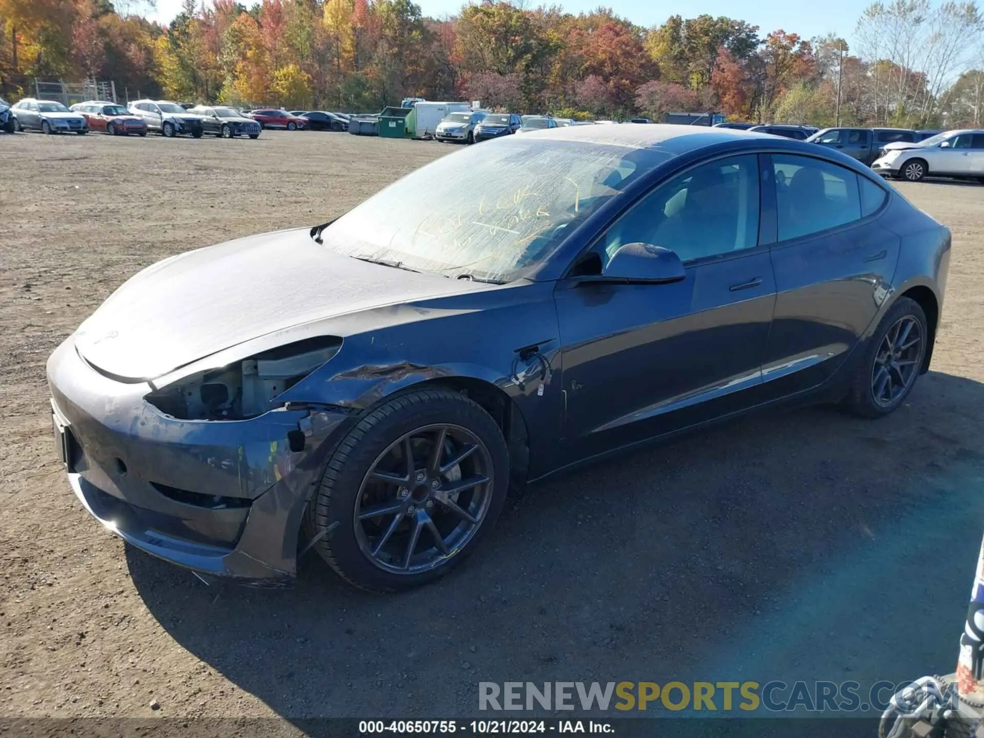 2 Photograph of a damaged car 5YJ3E1EA6PF398395 TESLA MODEL 3 2023