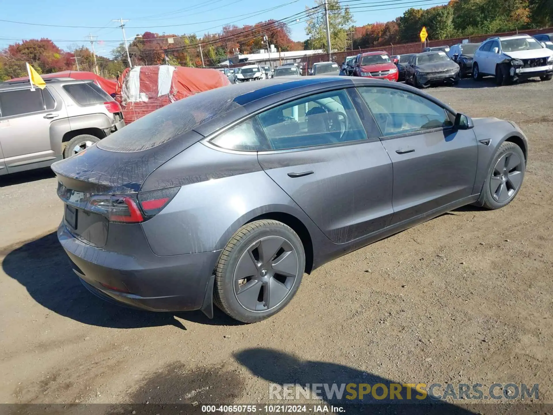 4 Photograph of a damaged car 5YJ3E1EA6PF398395 TESLA MODEL 3 2023