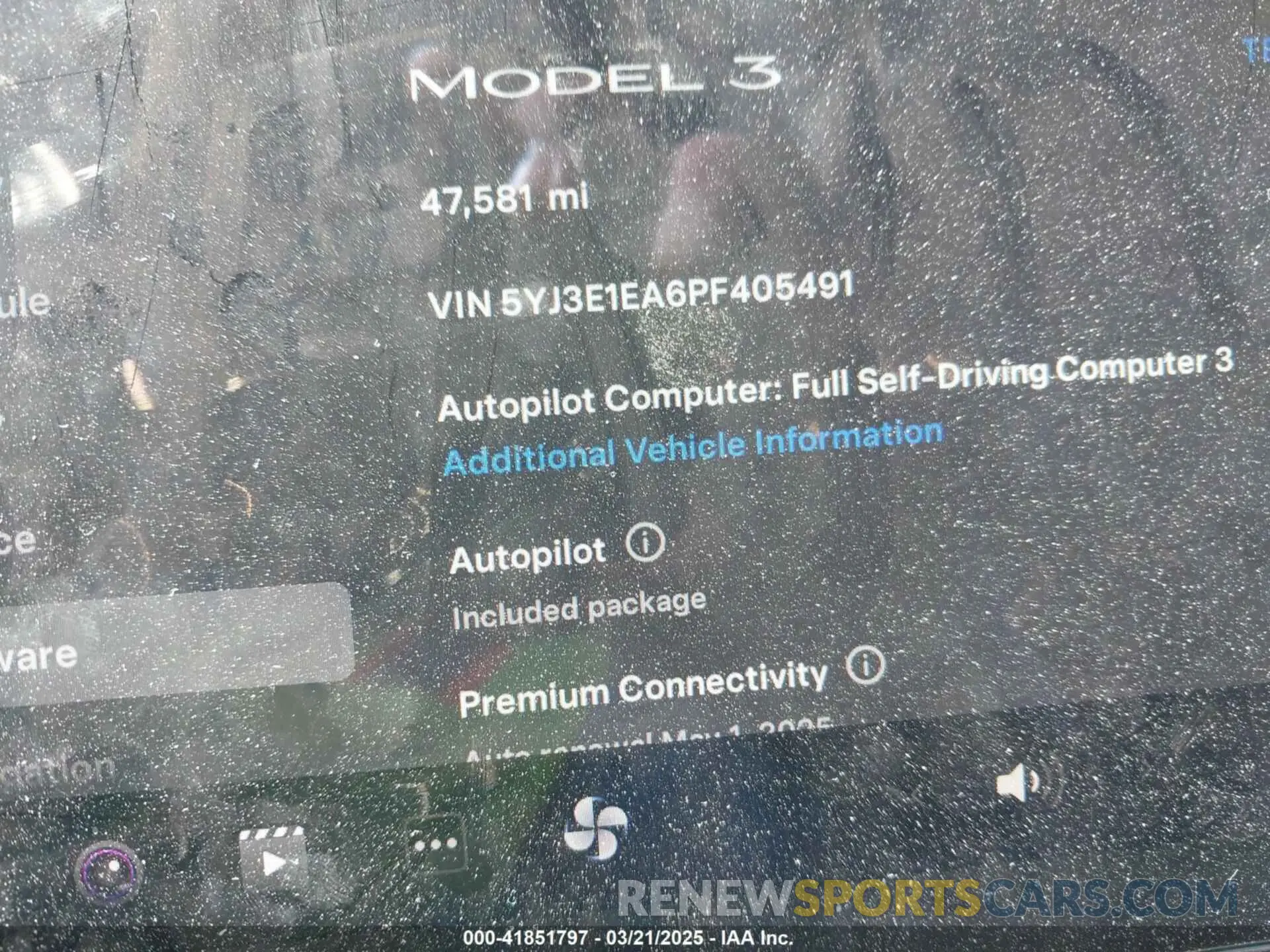 16 Photograph of a damaged car 5YJ3E1EA6PF405491 TESLA MODEL 3 2023