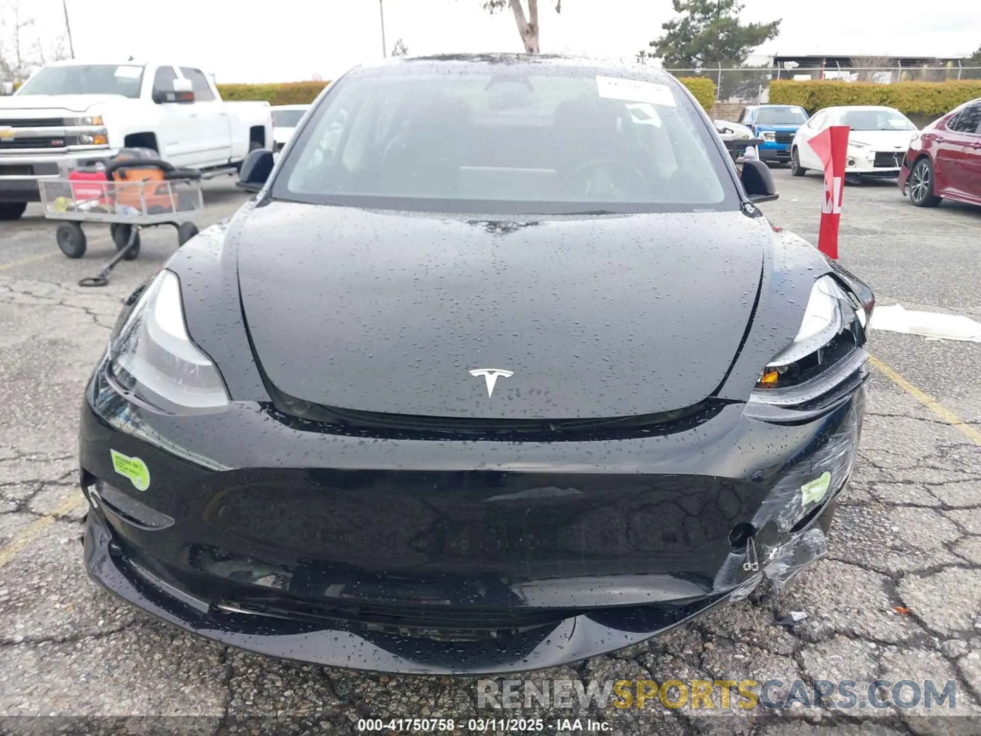12 Photograph of a damaged car 5YJ3E1EA6PF421626 TESLA MODEL 3 2023