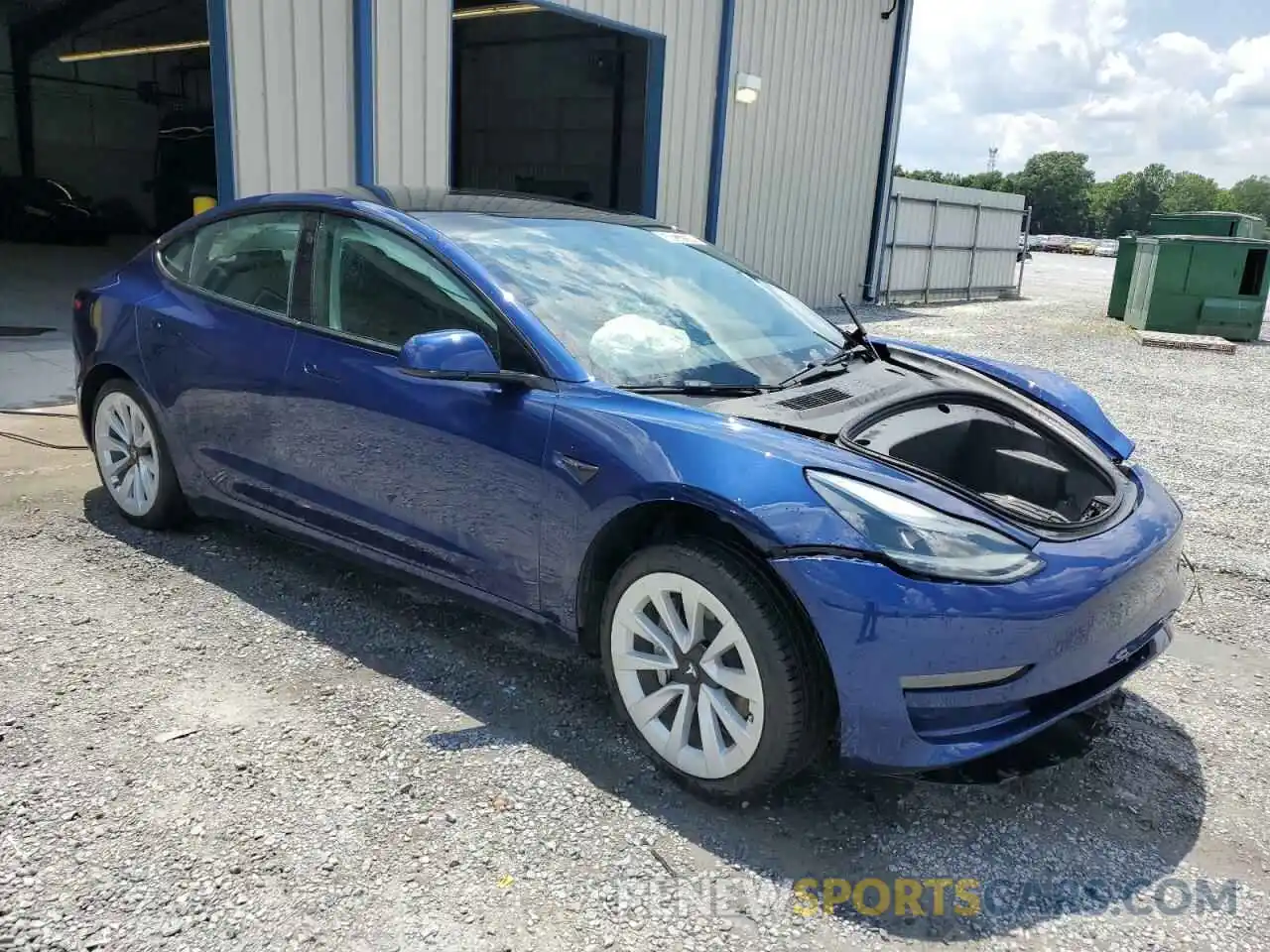 4 Photograph of a damaged car 5YJ3E1EA6PF435459 TESLA MODEL 3 2023