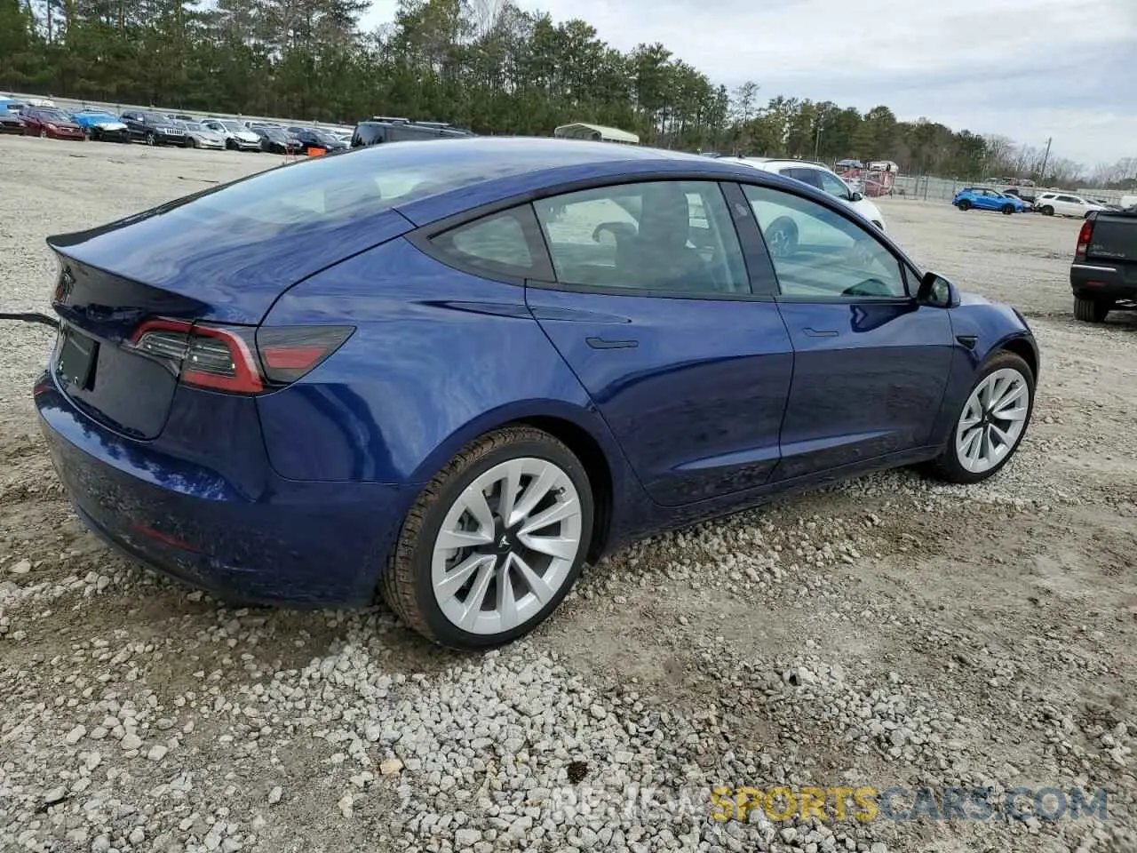 3 Photograph of a damaged car 5YJ3E1EA6PF436787 TESLA MODEL 3 2023