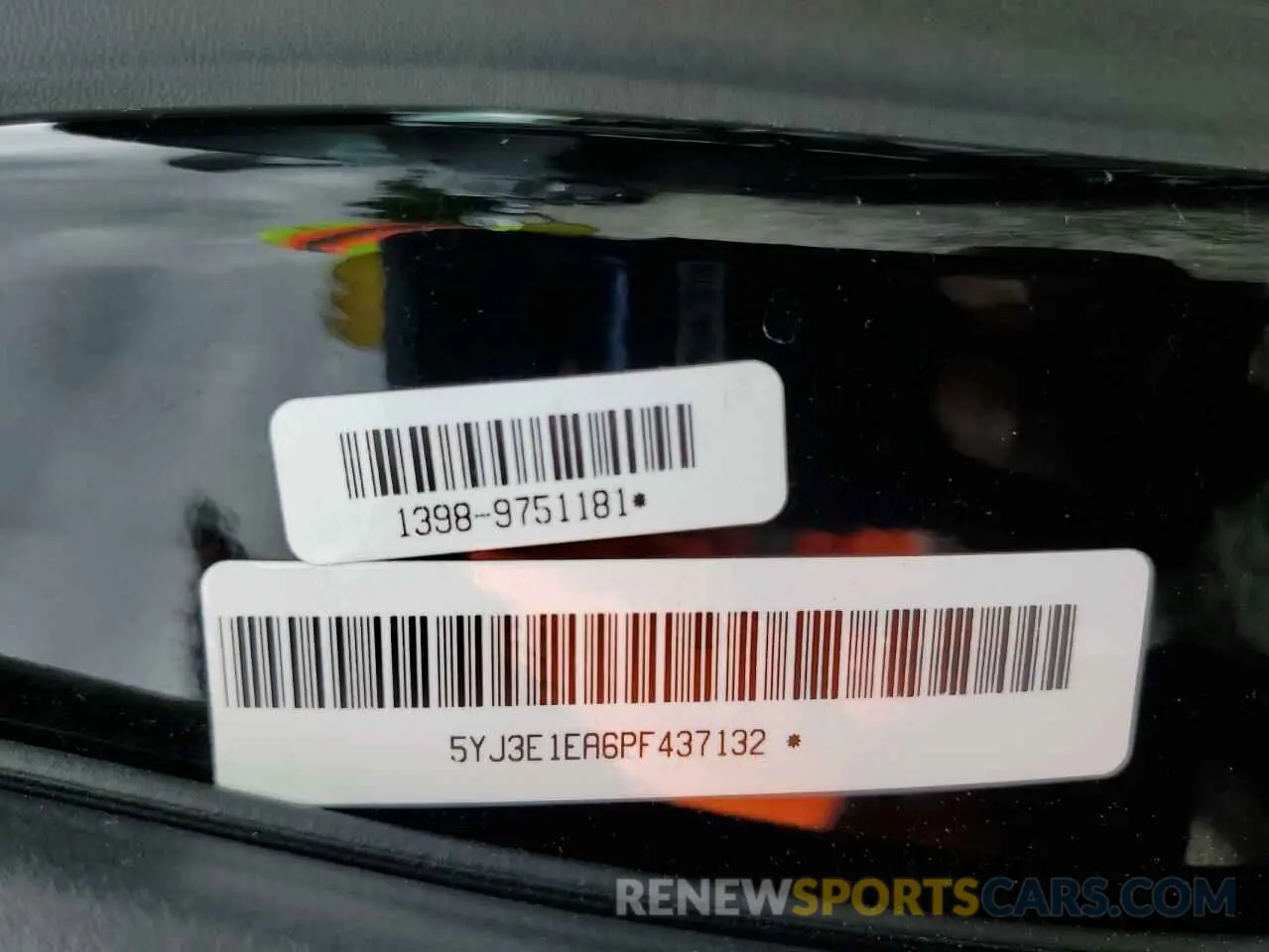 12 Photograph of a damaged car 5YJ3E1EA6PF437132 TESLA MODEL 3 2023