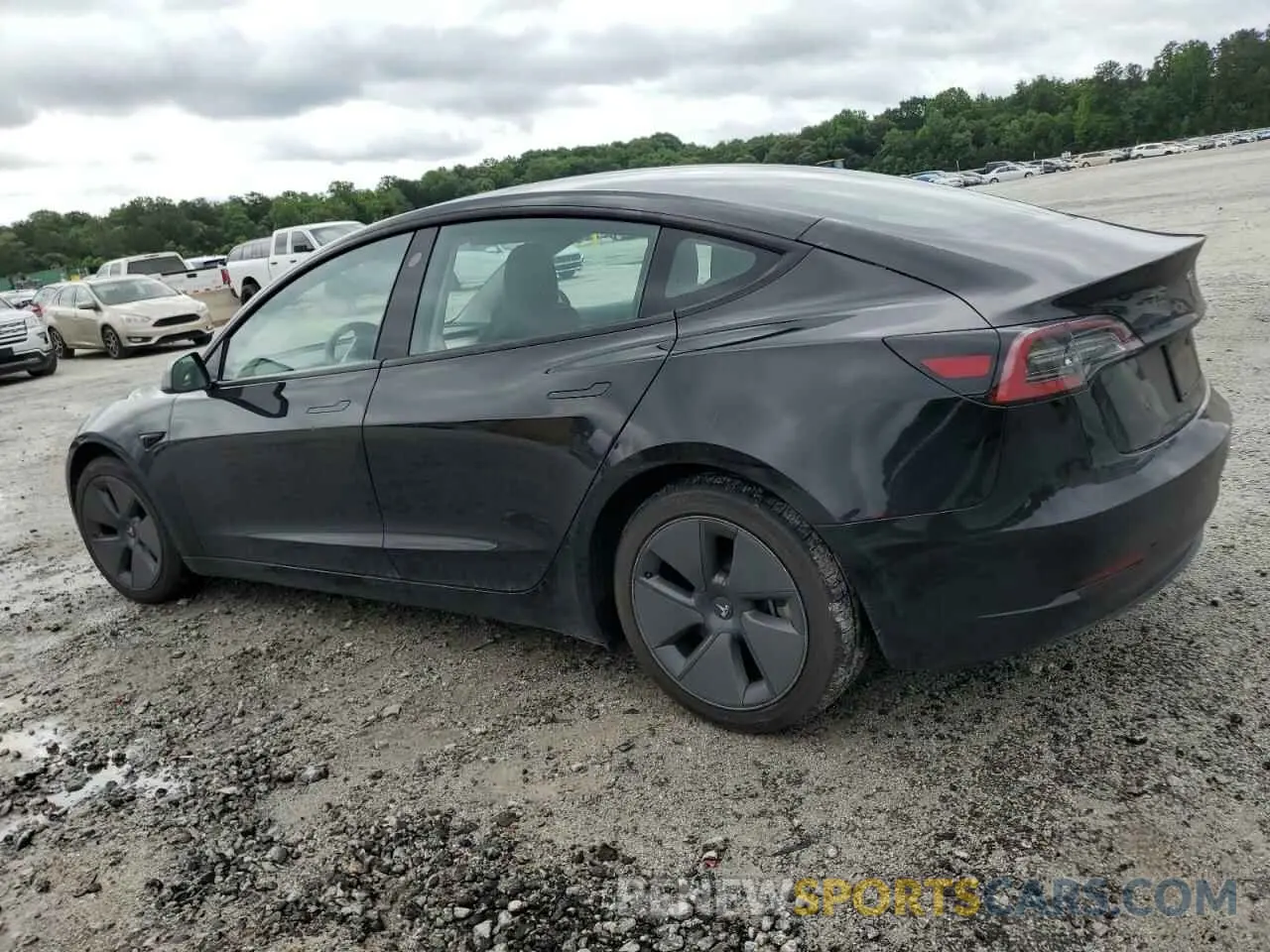 2 Photograph of a damaged car 5YJ3E1EA6PF437132 TESLA MODEL 3 2023