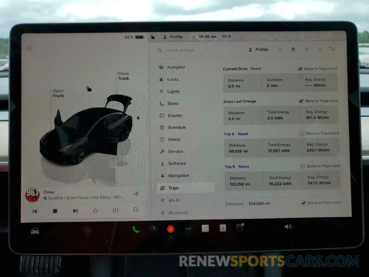 9 Photograph of a damaged car 5YJ3E1EA6PF437132 TESLA MODEL 3 2023