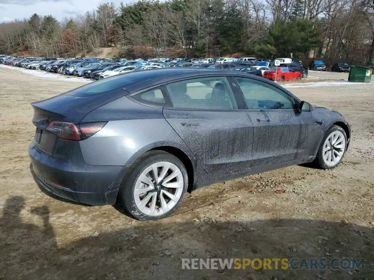 3 Photograph of a damaged car 5YJ3E1EA6PF438474 TESLA MODEL 3 2023