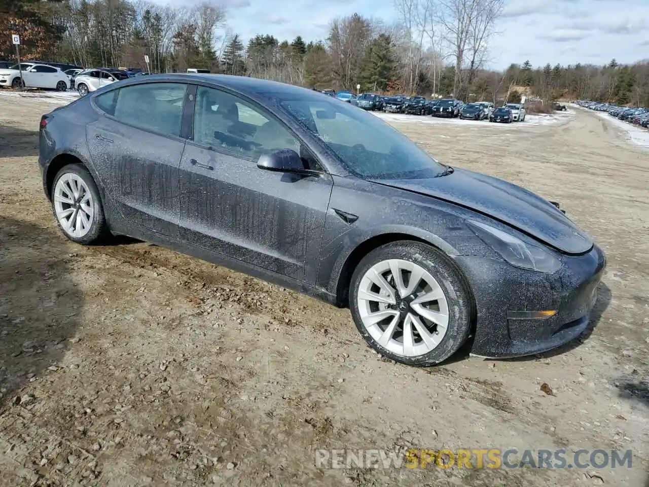 4 Photograph of a damaged car 5YJ3E1EA6PF438474 TESLA MODEL 3 2023