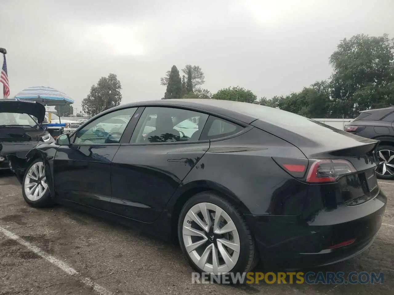2 Photograph of a damaged car 5YJ3E1EA6PF439270 TESLA MODEL 3 2023