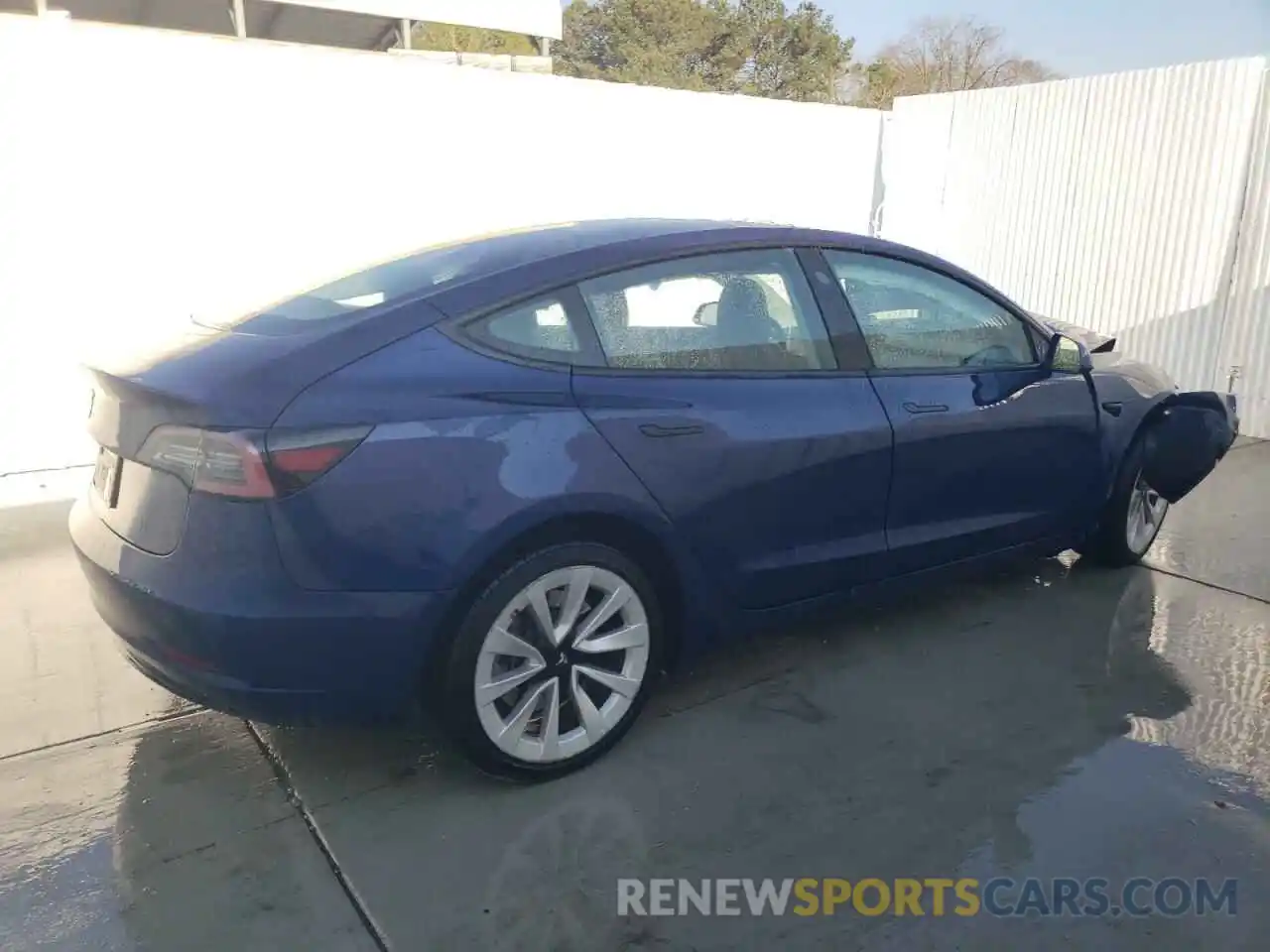 3 Photograph of a damaged car 5YJ3E1EA6PF450740 TESLA MODEL 3 2023