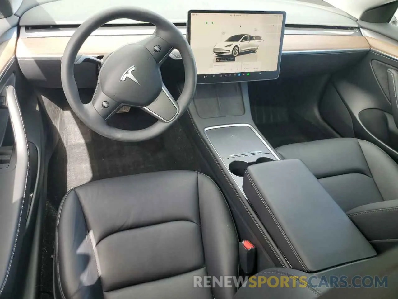 8 Photograph of a damaged car 5YJ3E1EA6PF451337 TESLA MODEL 3 2023