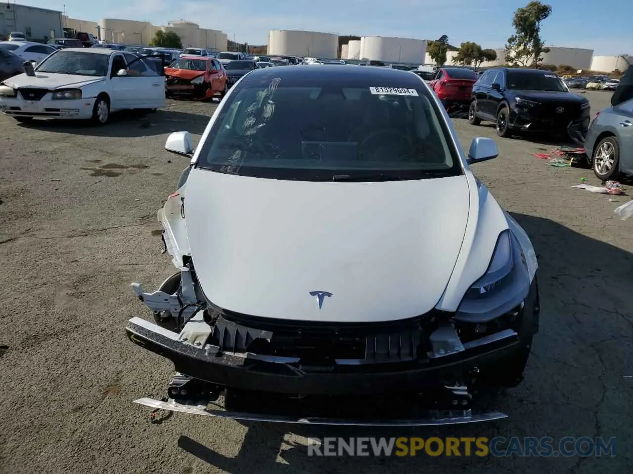 5 Photograph of a damaged car 5YJ3E1EA6PF452973 TESLA MODEL 3 2023