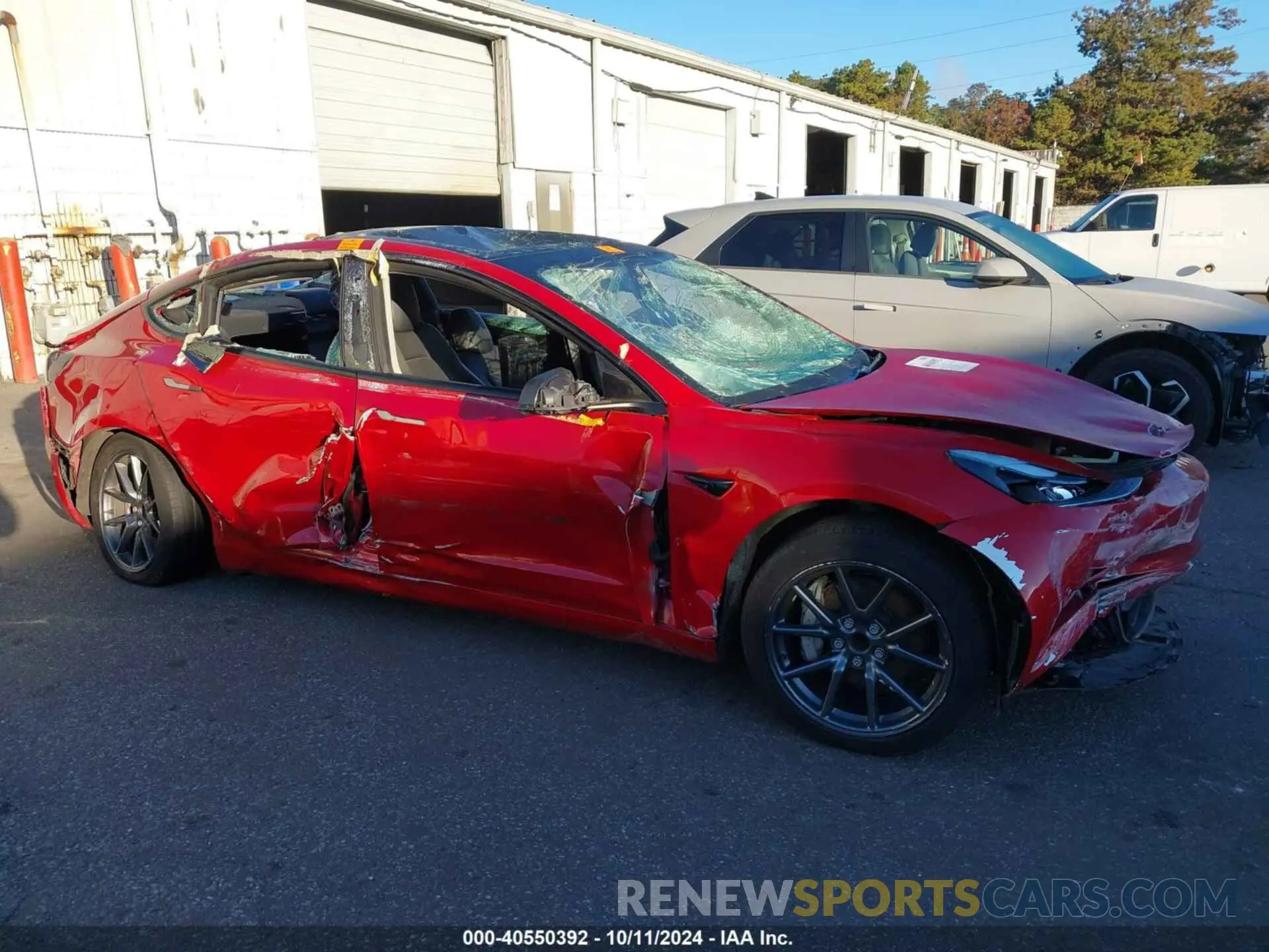 1 Photograph of a damaged car 5YJ3E1EA6PF453007 TESLA MODEL 3 2023