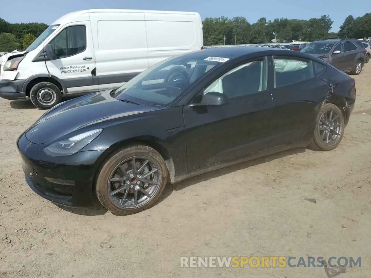 1 Photograph of a damaged car 5YJ3E1EA6PF453928 TESLA MODEL 3 2023