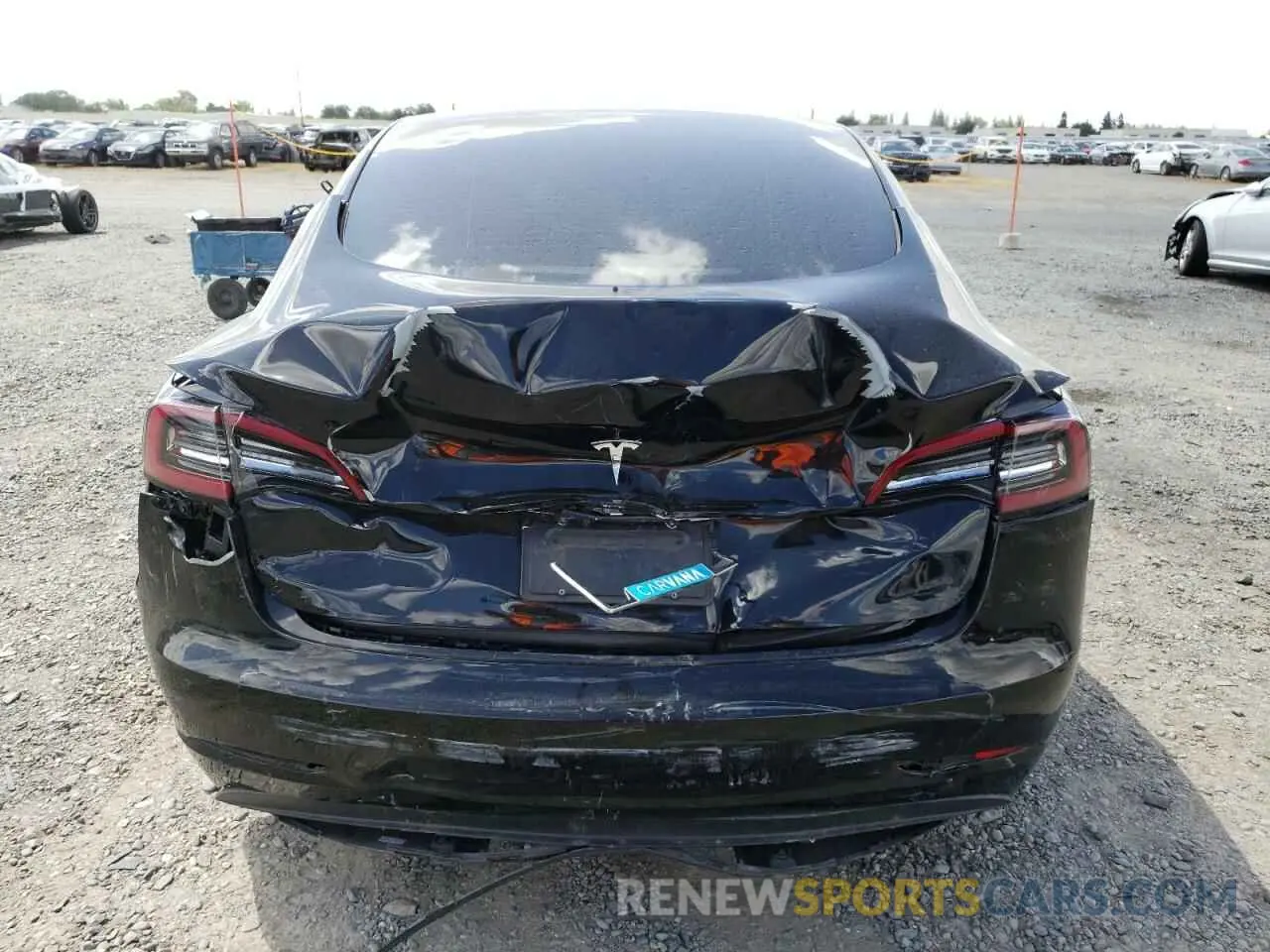 6 Photograph of a damaged car 5YJ3E1EA6PF454254 TESLA MODEL 3 2023