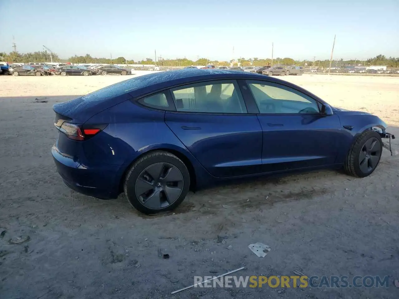 3 Photograph of a damaged car 5YJ3E1EA6PF457672 TESLA MODEL 3 2023